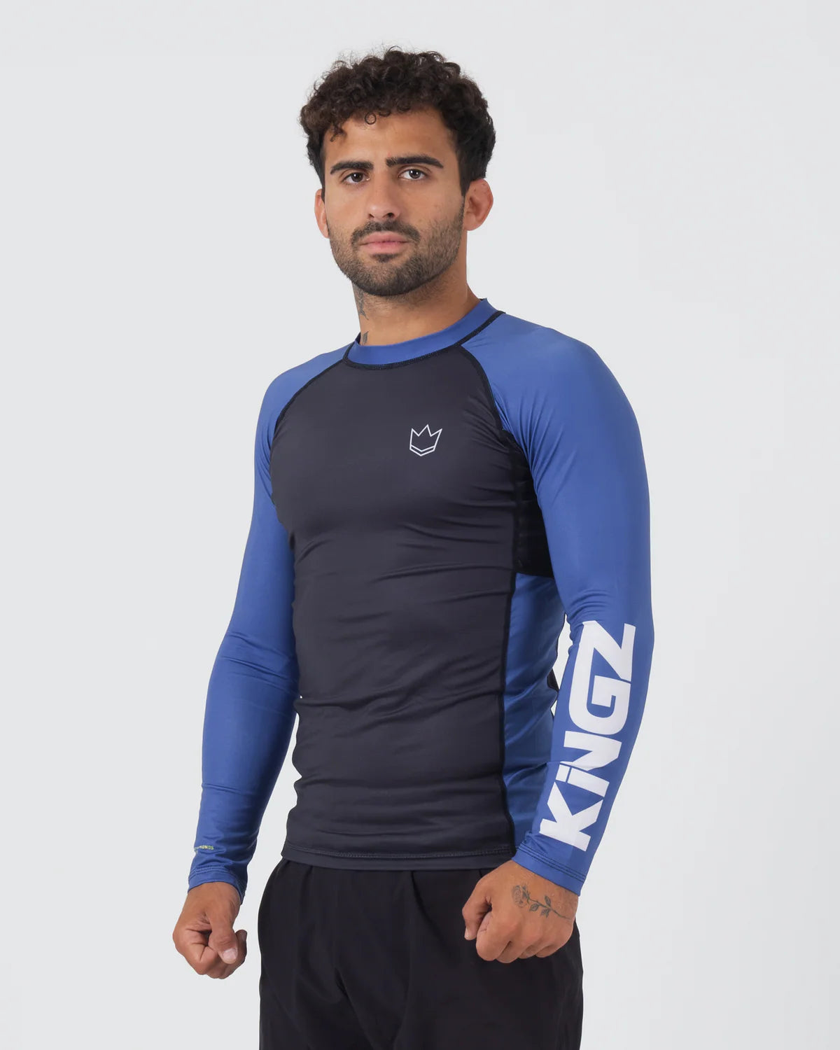 Kingz Ranked Performance V2 Long Sleeve Rashguard Blue