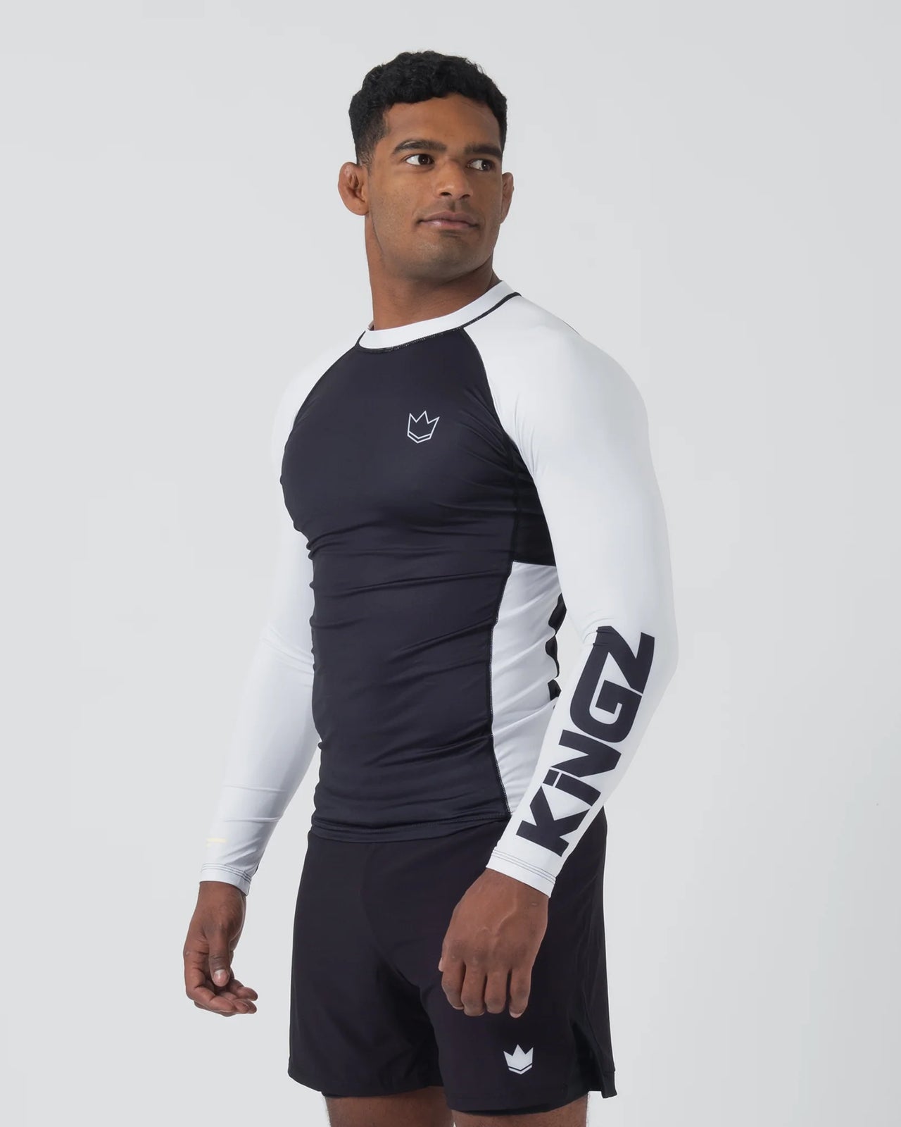 Kingz Ranked Performance V2 Long Sleeve Rashguard White