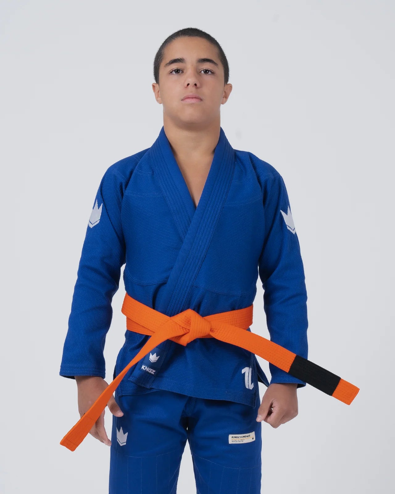 Kingz Kids The One V2 Jiu Jitsu Gi Blue