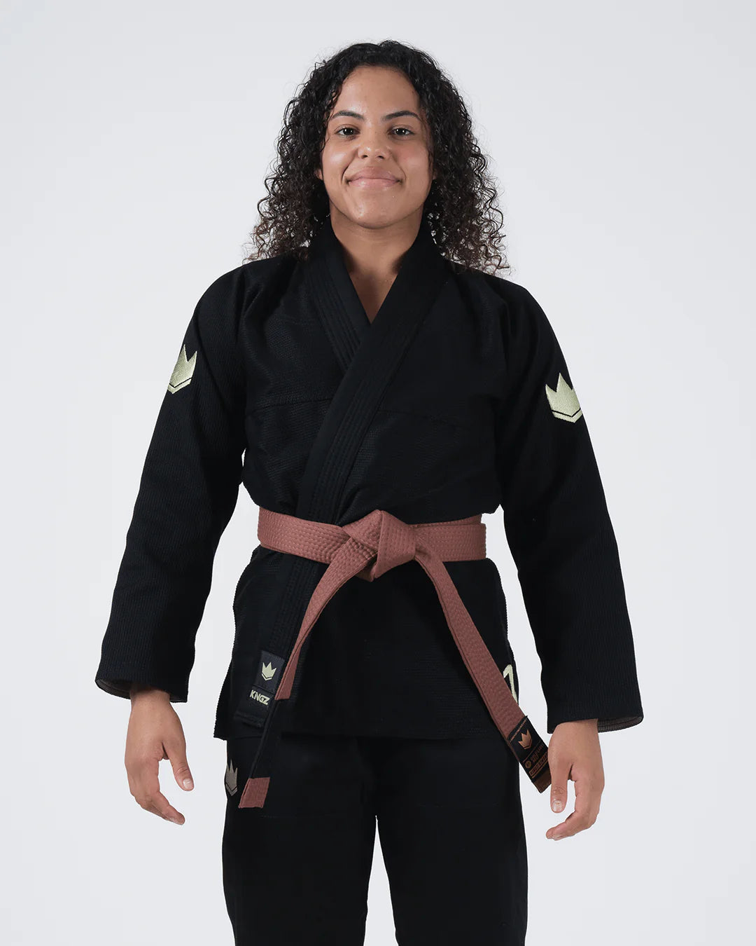 Kingz Womens The ONE V2 Jiu Jitsu Gi Black