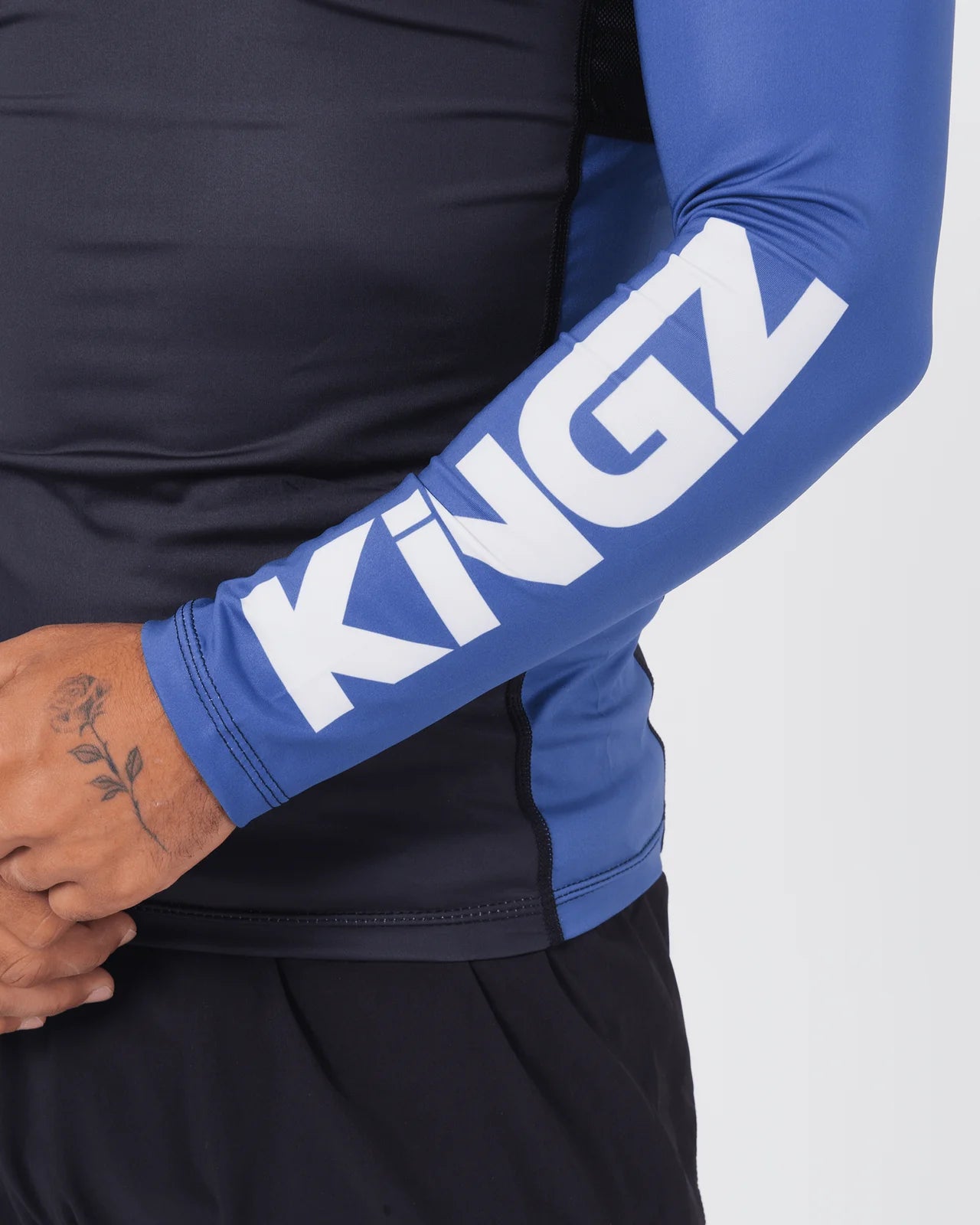 Kingz Ranked Performance V2 Long Sleeve Rashguard Blue