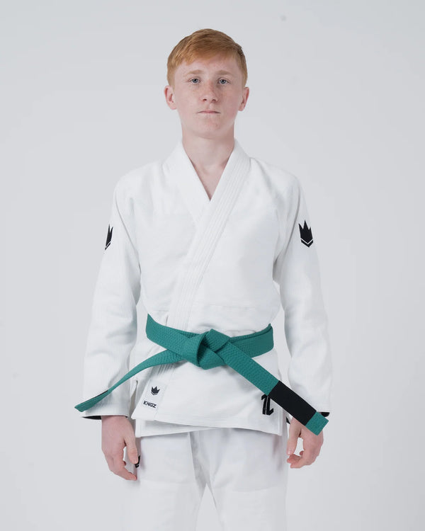 Kingz Kids The ONE V2 Jiu Jitsu Gi White