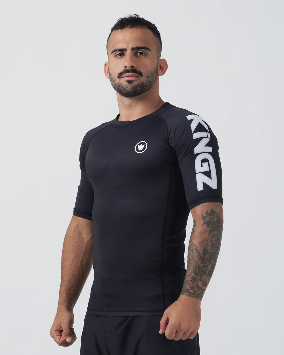 Kingz Kore V2 Short Sleeve Rashguard Black