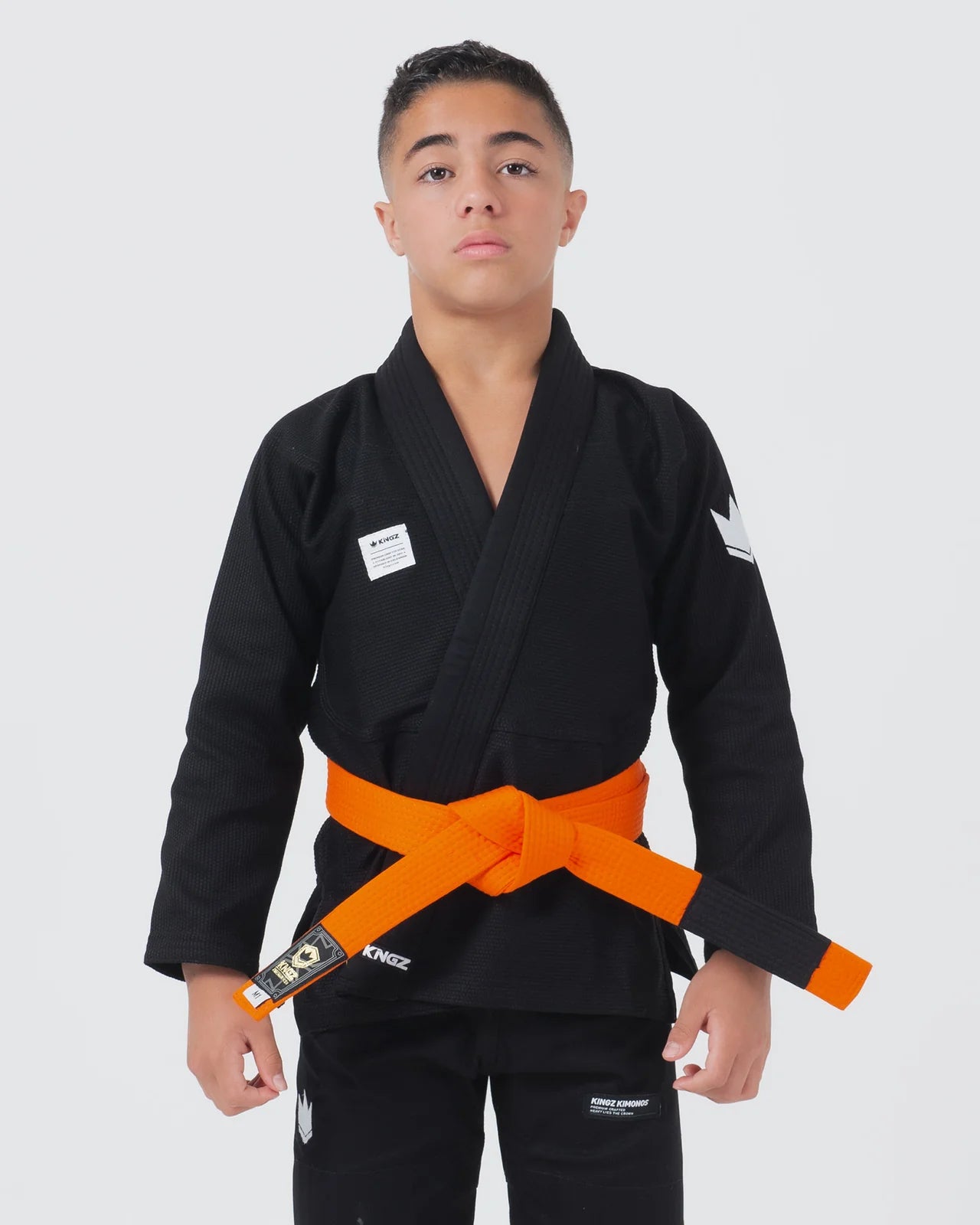 Kingz Kore Kids V2 Jiu Jitsu Gi Black