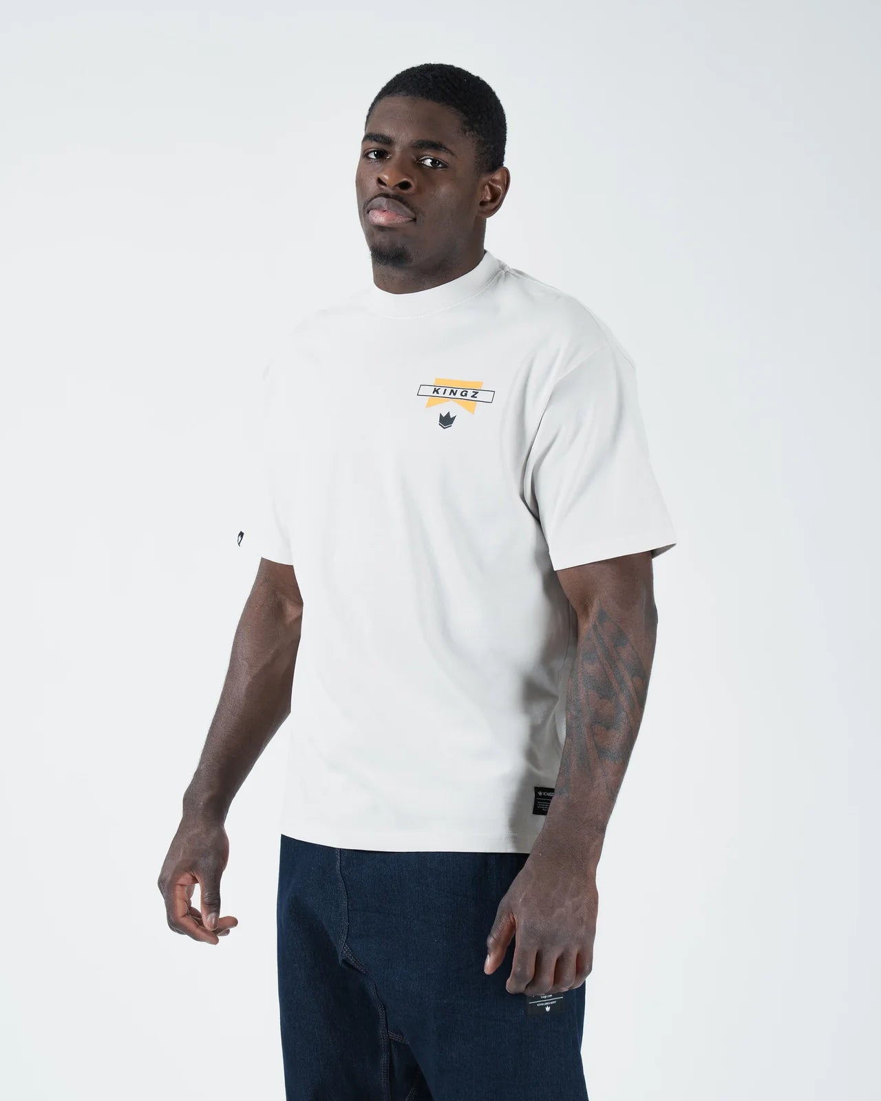 Kingz Flag Tee Lunar Rock