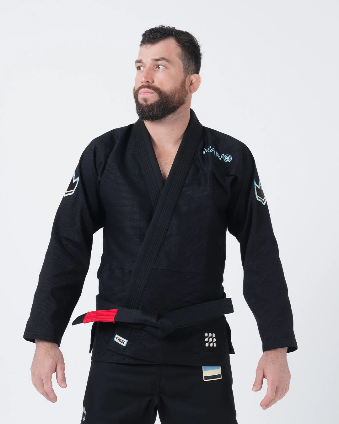 Kingz Mens Nano 3.0 Jiu Jitsu Gi Black