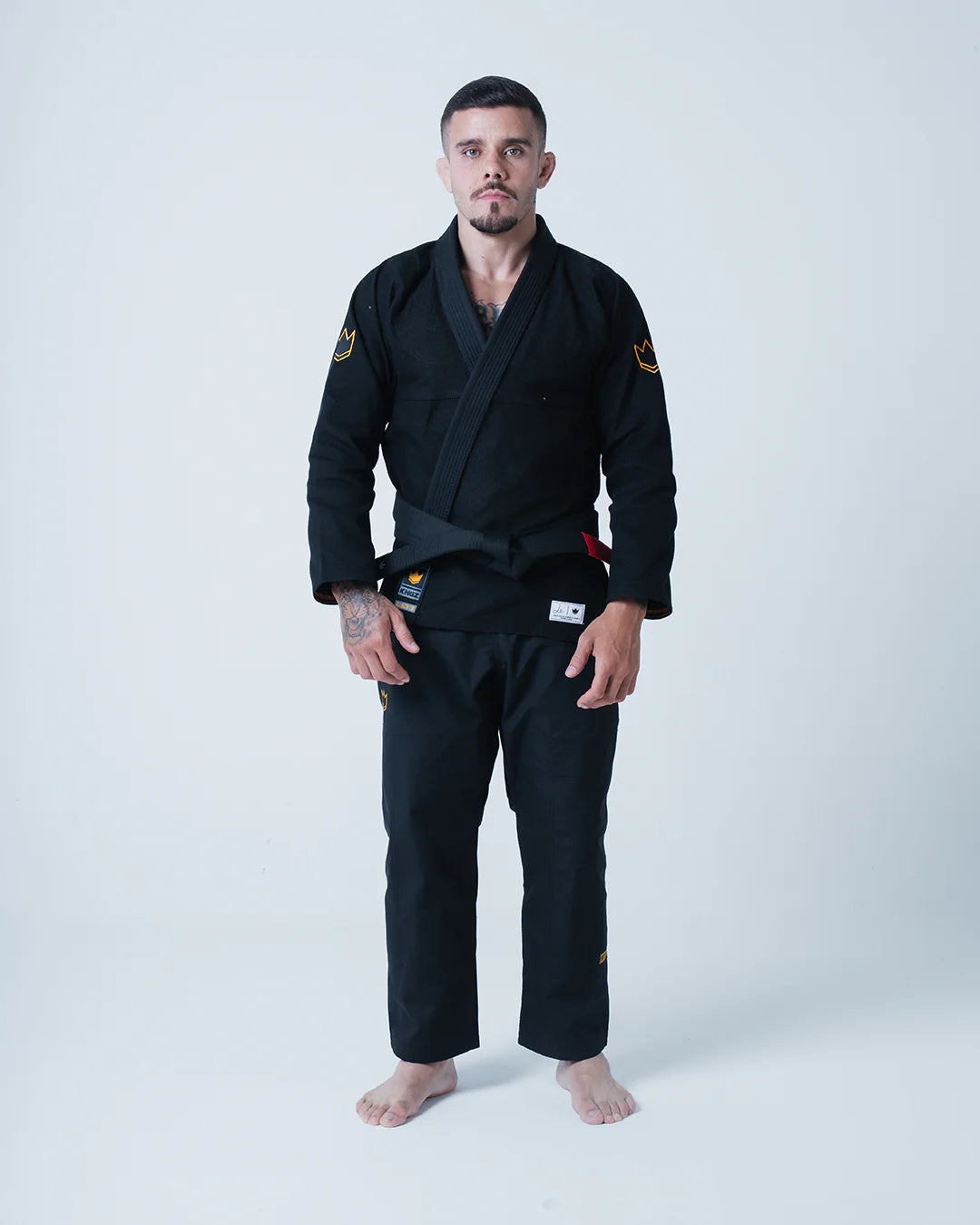 Kingz Mens Legends Never Die Jiu Jitsu Gi Black