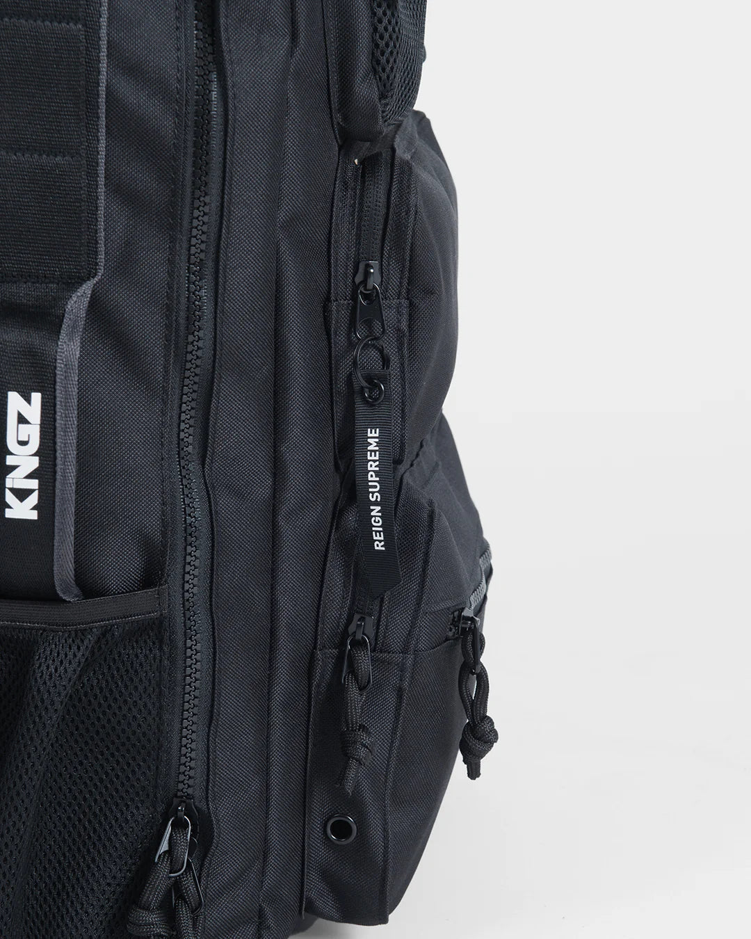 King Back Pack Kingz Tactical Backpack Black
