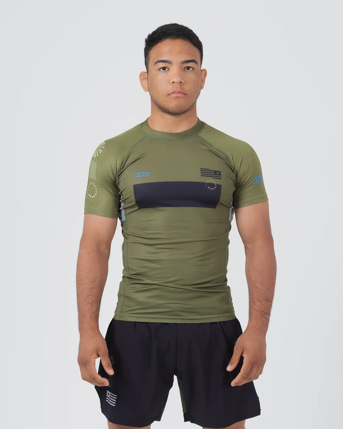 Army Green Rash Guard Kingz Trooper Rashguard Military Green