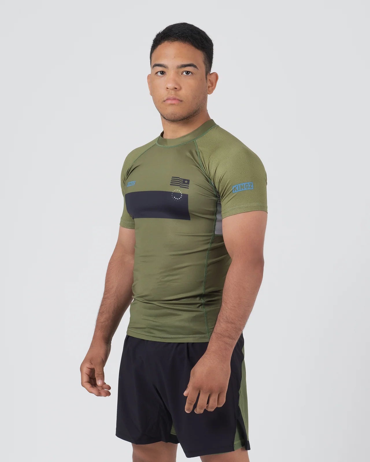 Kingz Trooper Rashguard Military Green