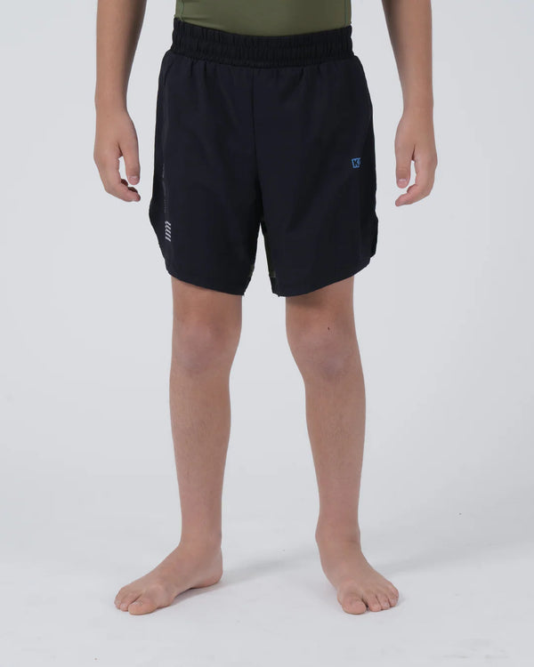 Kingz Trooper Youth Hybrid Shorts Military Green