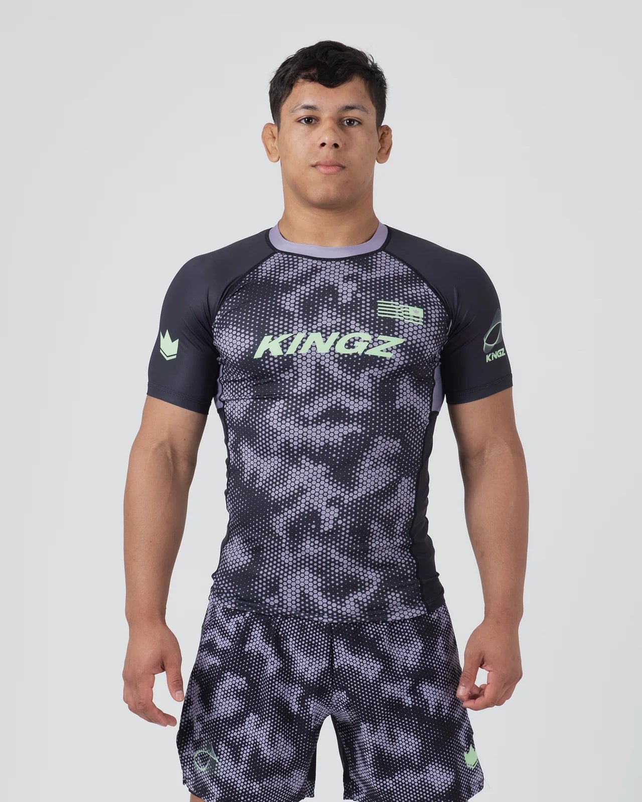 Kingz Viper Rashguard Black/Purple