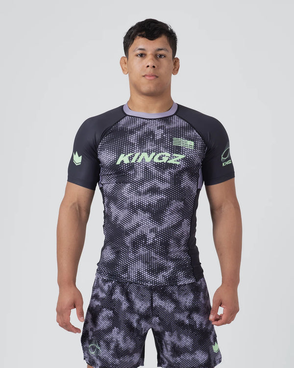 Kingz Viper Rashguard Black/Purple