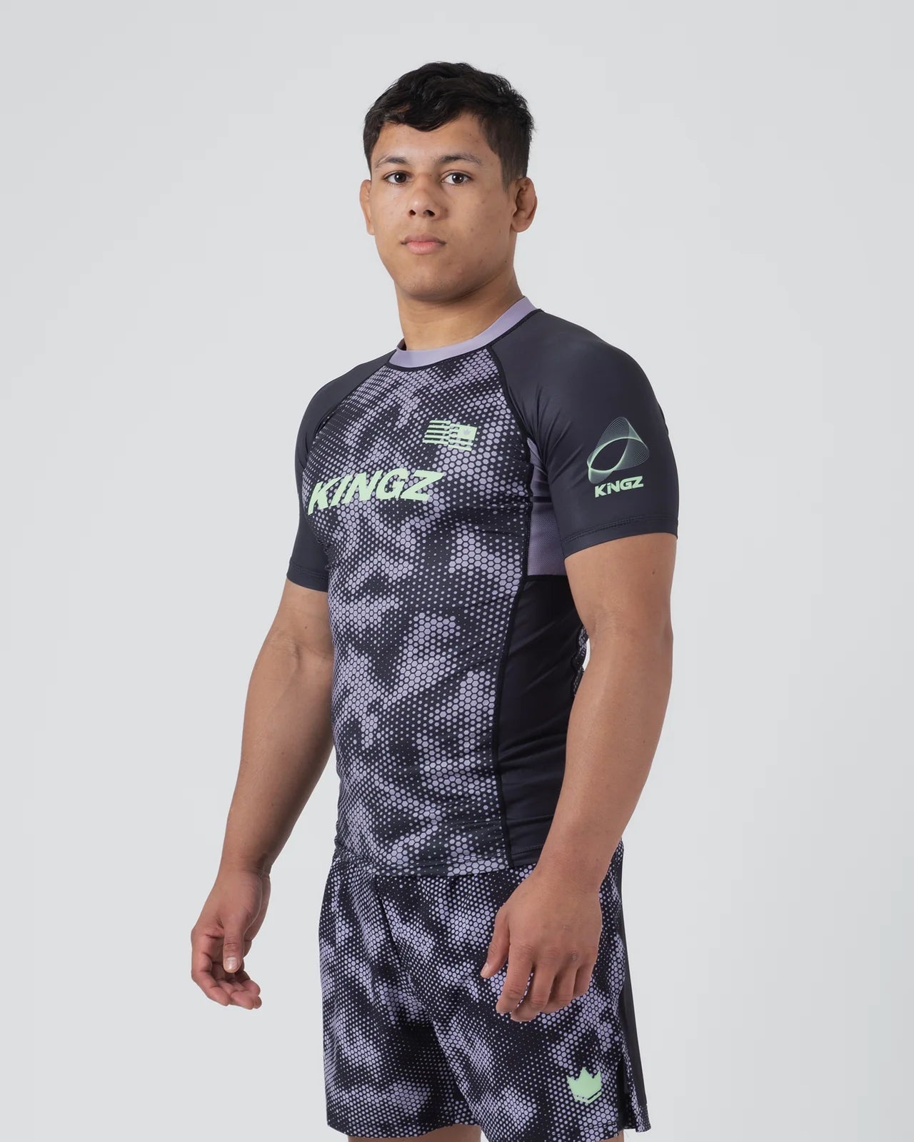 Kingz Viper Rashguard Black/Purple