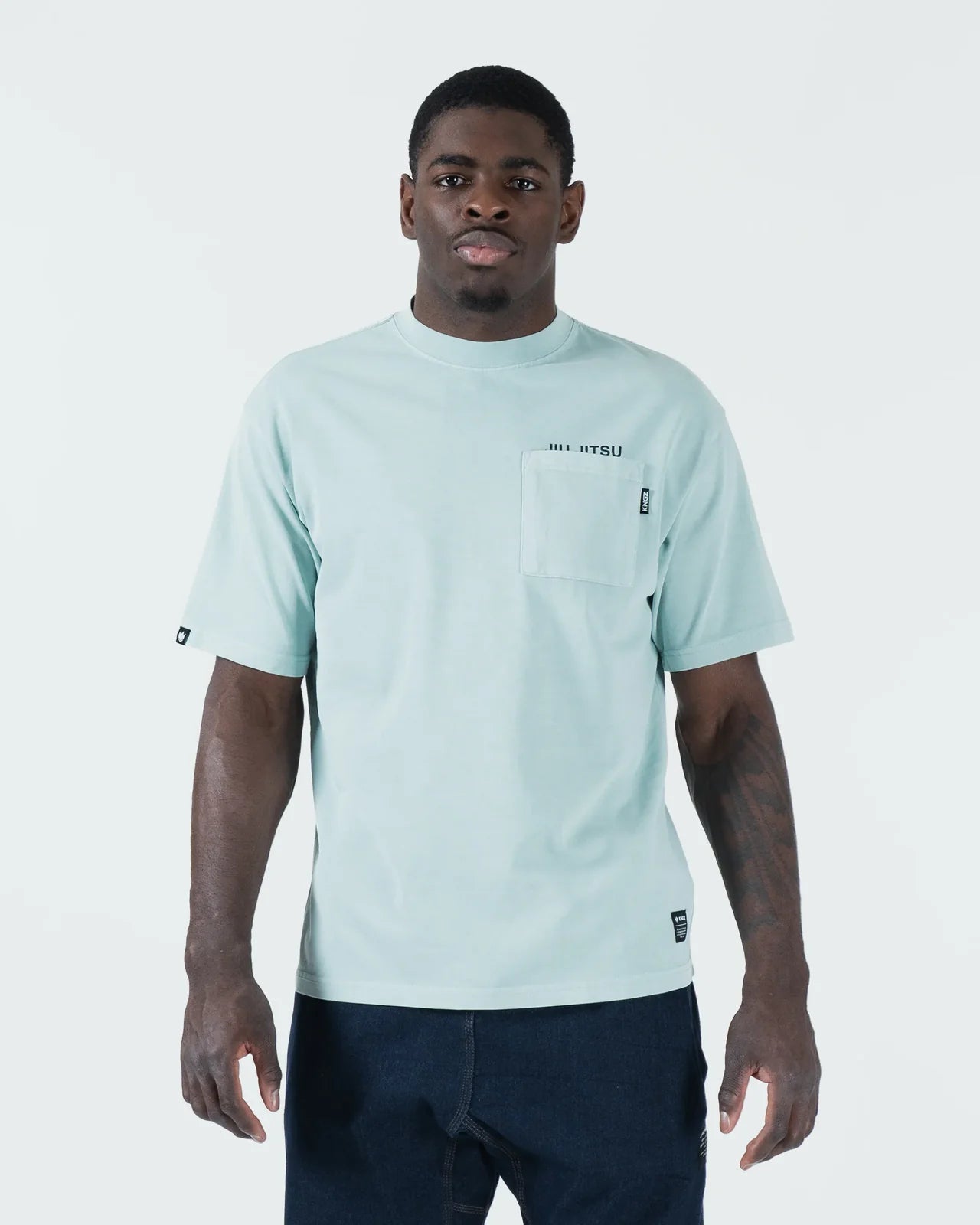 Kingz Jiu Jitsu Squad Tee Sea Foam