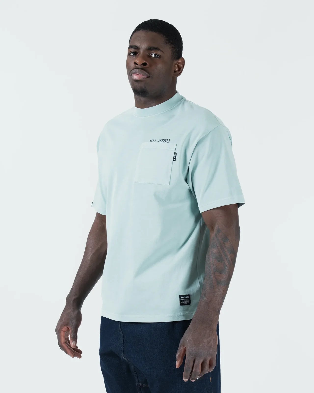 Kingz Jiu Jitsu Squad Tee Sea Foam