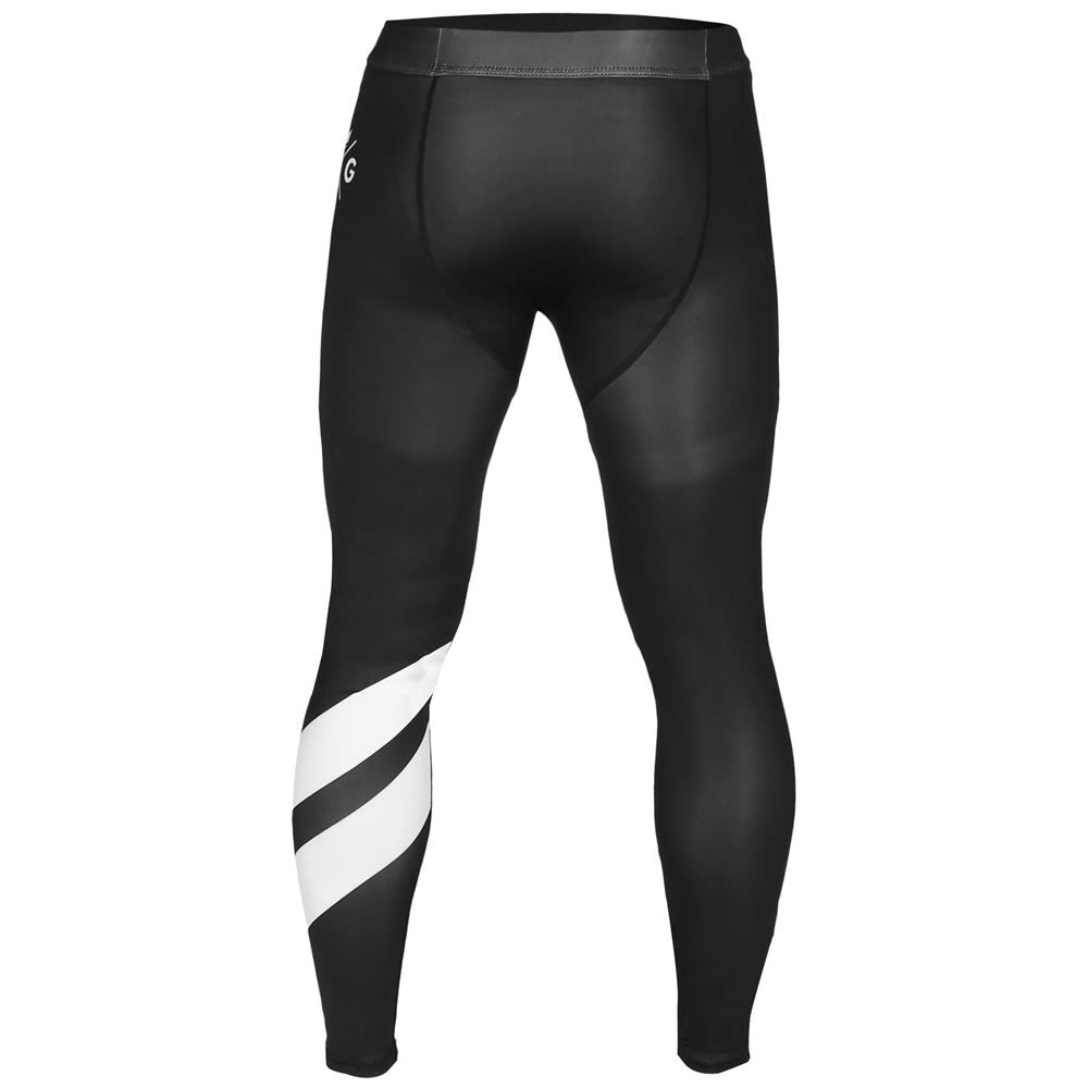 Kingz KGZ Grappling Spats Black Back