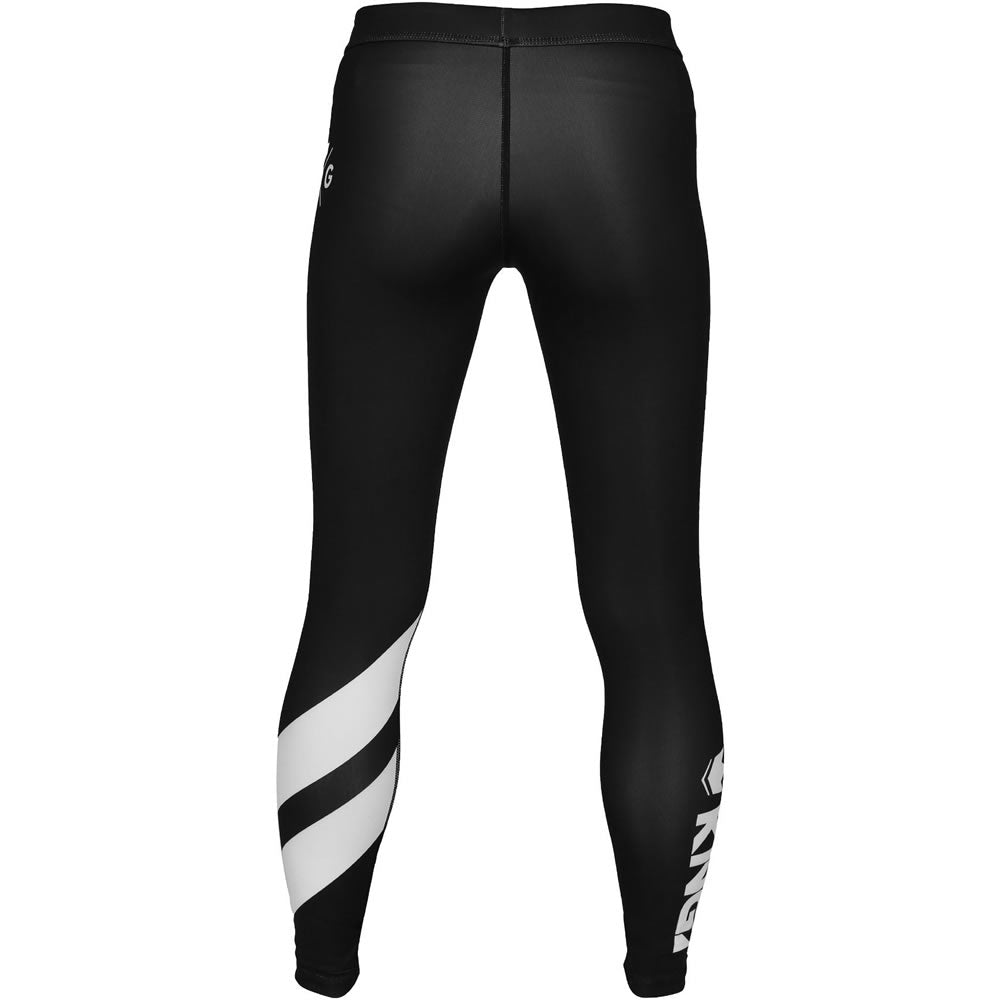 Kingz KGZ Womens Spats Black Back