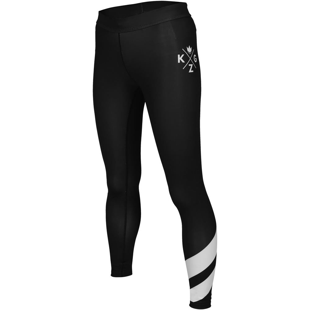 Kingz KGZ Womens Spats Black Left Side