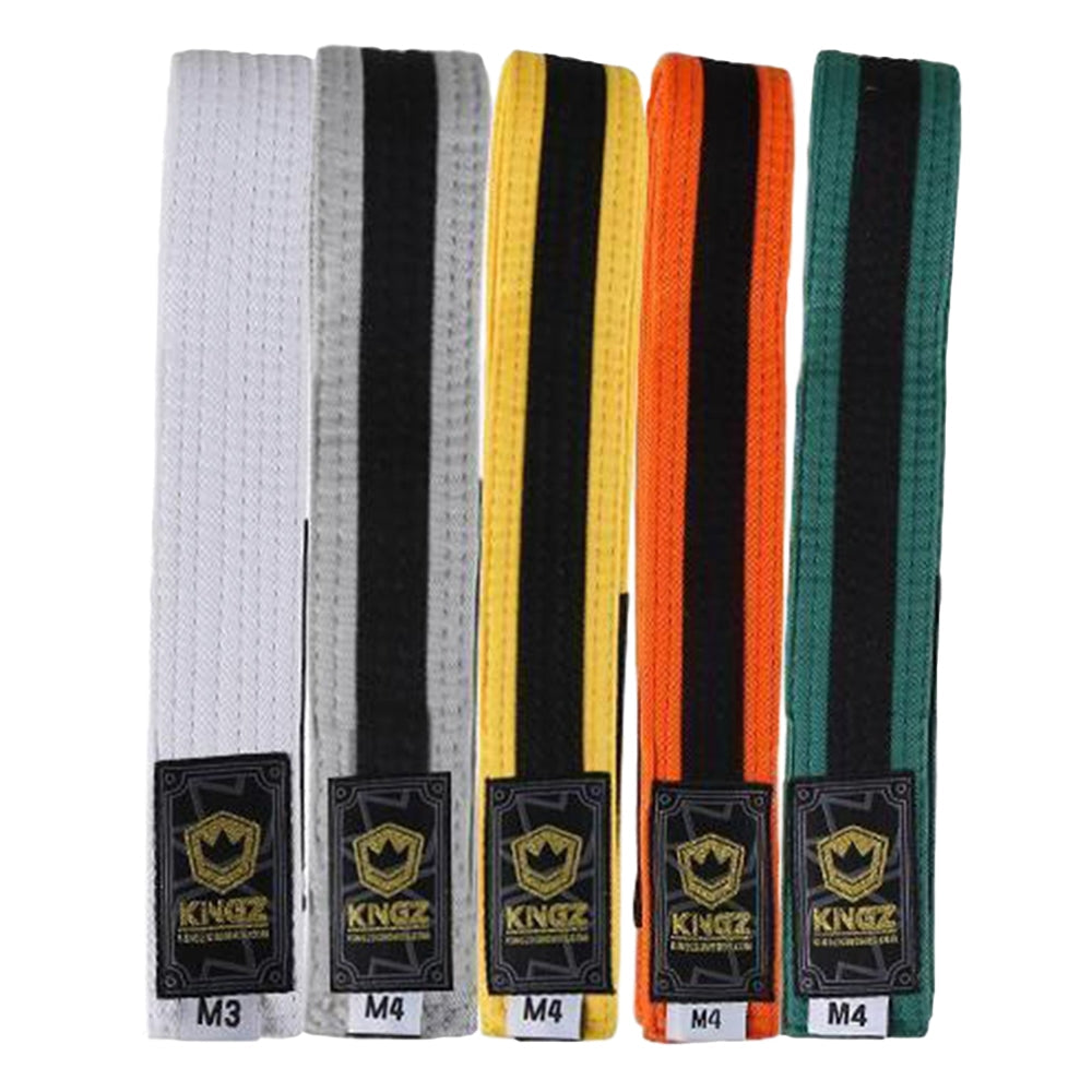 Kingz Kids Belts With Black Stripe