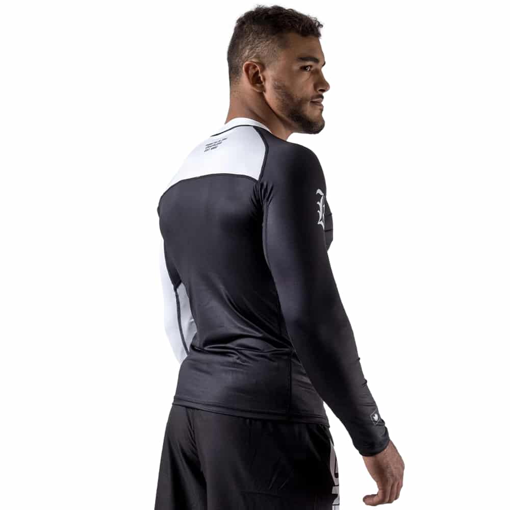 Kingz OE Long Sleeve Rashguard Black Back Right