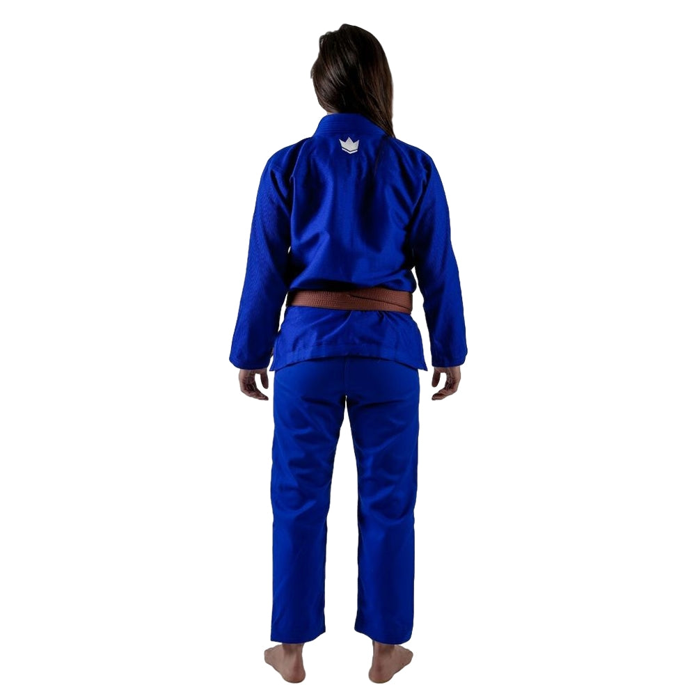 Kingz Womens The ONE Jiu Jitsu Gi Blue Back