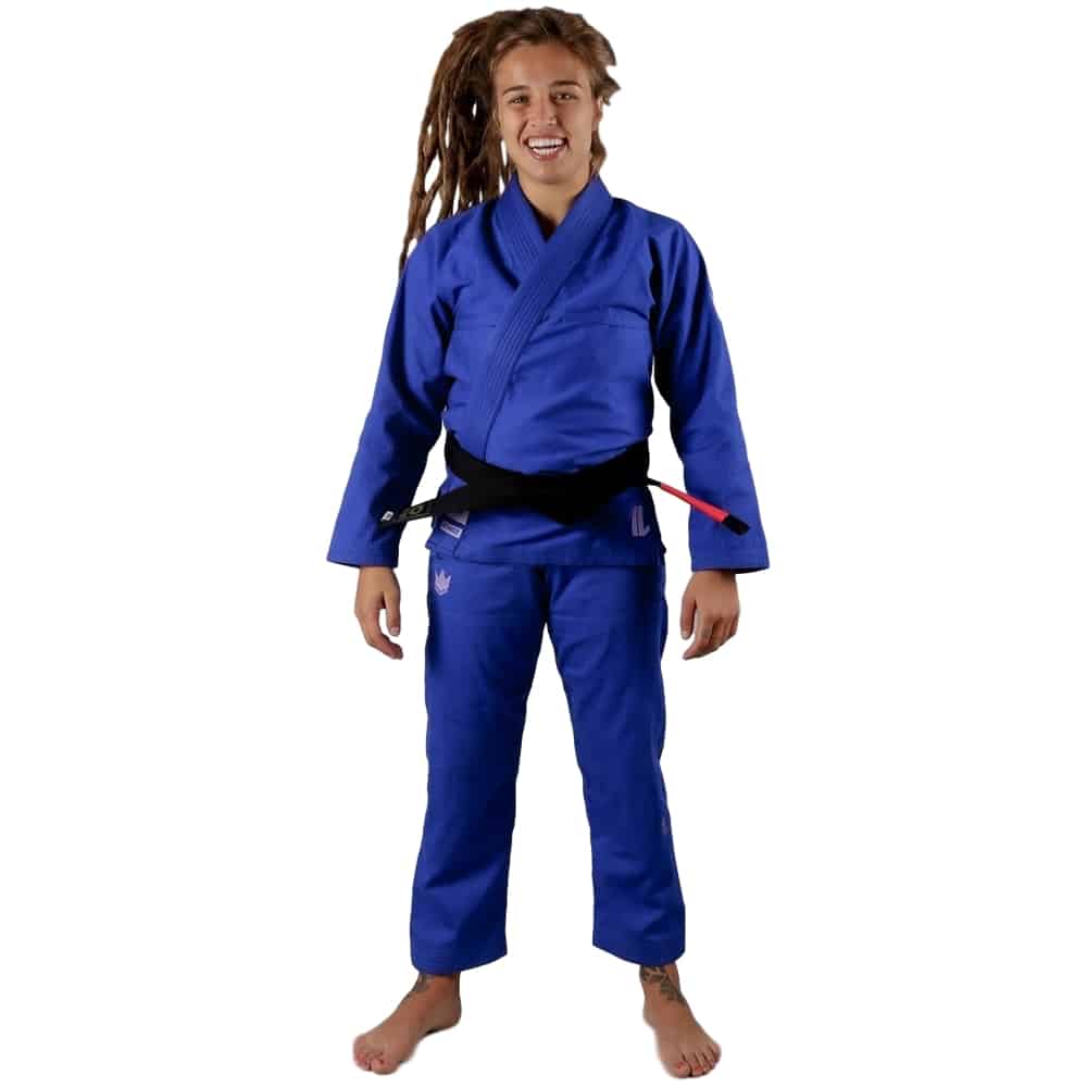 Kingz Womens The ONE Jiu Jitsu Gi Blue/Purple Front