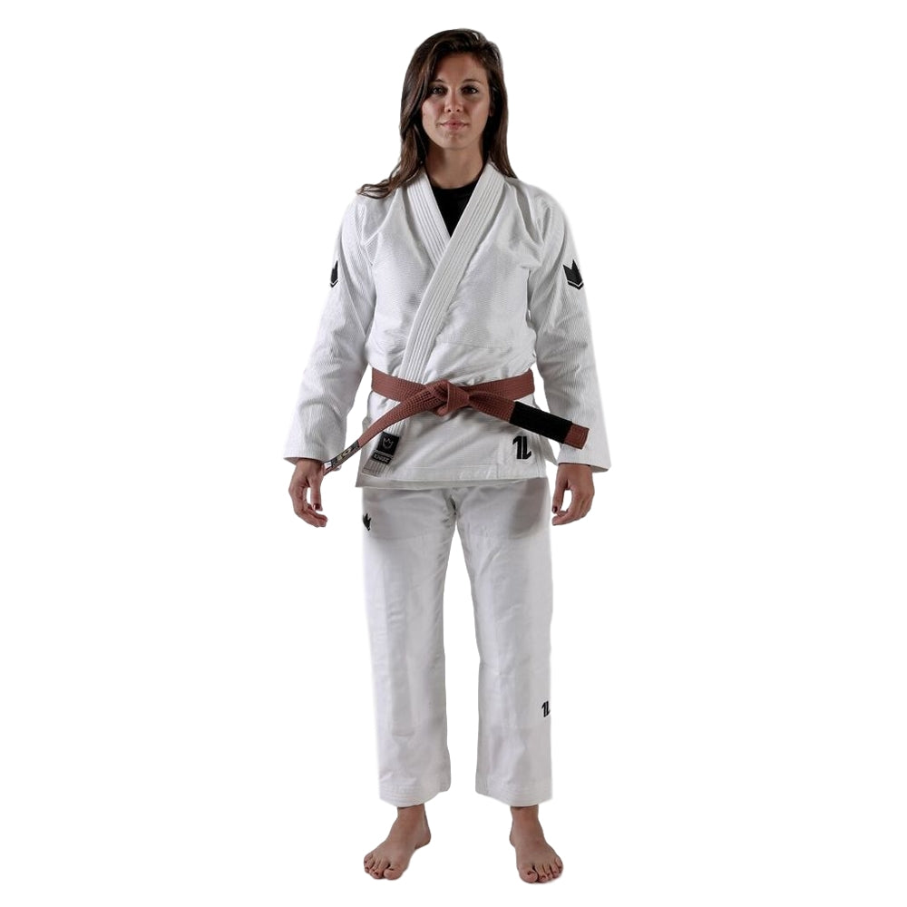 Kingz Womens The ONE Jiu Jitsu Gi White Front